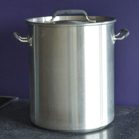 Marmite inox 40 litres - Triple fond