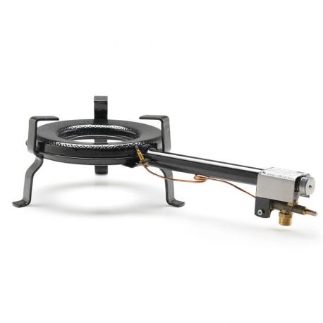 Brûleur surpuissant au gaz de ville 25cm avec thermocouple - 9.5kW