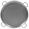 Poêle à paella 80cm Vaello Campos en acier poli - 40 parts
