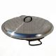 Poêle à paella géante 40cm Vaello Campos émaillée + couvercle - 9 parts