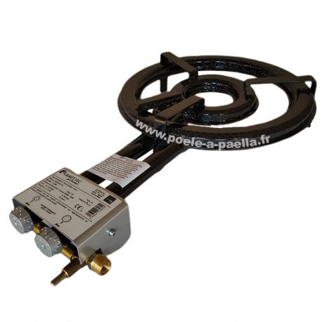 Réchaud VLC paella propane avec thermocouple et veilleuse - Diamètre 380mm