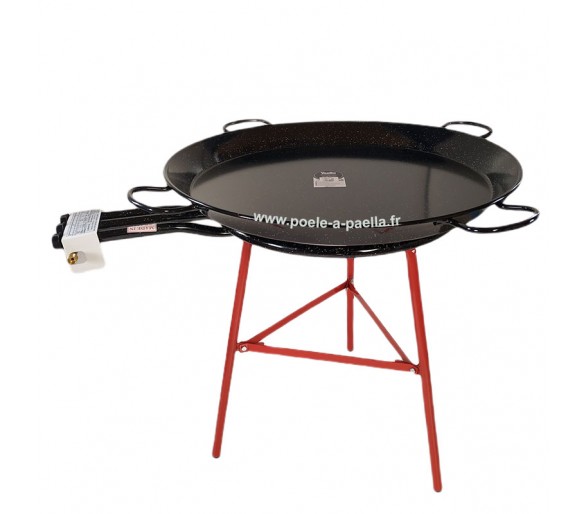 Kit à paella émaillé pour 50 personnes
