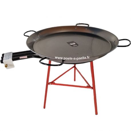 Kit à paella acier pour 85 personnes