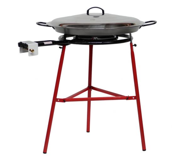 Kit à paella acier - 25 personnes