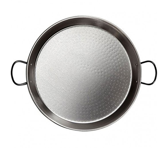 Poêle à paella 24cm Vaello Campos en acier poli - 1 part