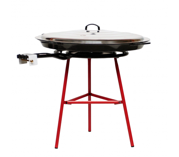 Kit à paella émaillé - 50 personnes