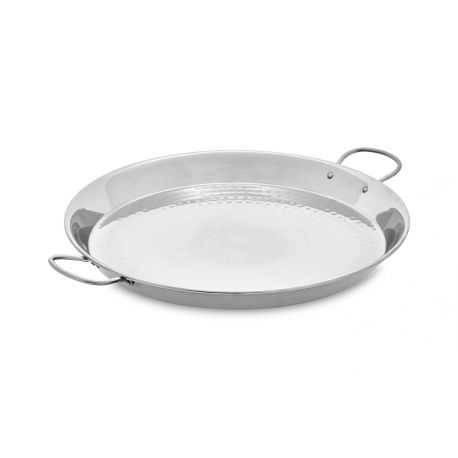Poêle à Paella inox 28cm - 3 parts