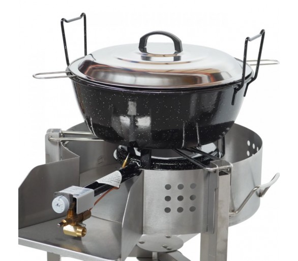 Kit friteuse pro à gaz bbq45- 11 litres - 40cm -Thermocouple