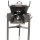 Kit friteuse pro 35cm à gaz pare flammes 45 - 8 litres -Thermocouple