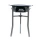Kit Plancha luxe 20 personnes - pare-flamme inox - plancha fonte émaillée 52 cm