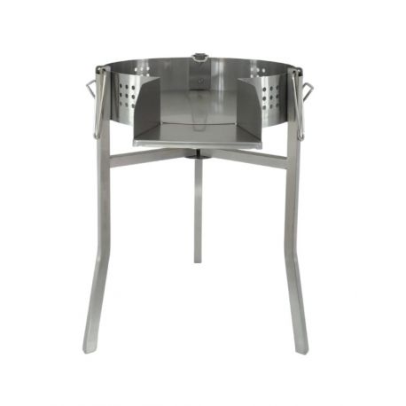 Pare flammes 45cm INOX pour brûleurs de 300mm à 380mm