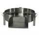 Pare flammes 45cm INOX pour brûleurs de 300mm à 380mm