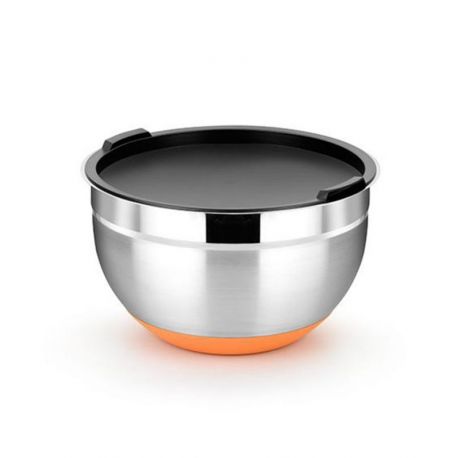Bol en inox avec couvercle 1.6litres