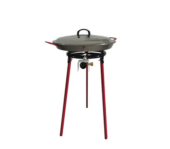 Kit à paella acier - 12 personnes