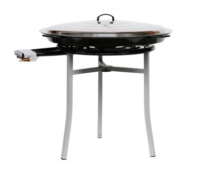 Kit à paella émaillé 65 cm- 25 personnes - réchaud pro