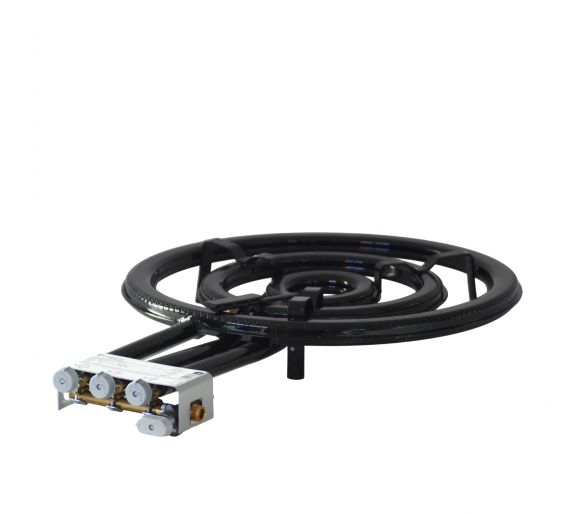 TT600 - Réchaud VLC paella propane avec thermocouple et veilleuse - Diamètre 600mm