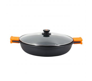 Poêle géante 36cm en fonte