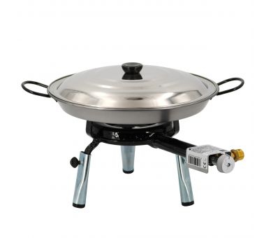 Kit à paella acier - 6 personnes