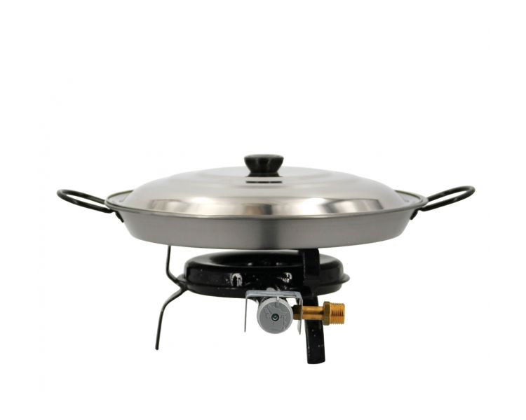 Kit à paella acier - 6 personnes