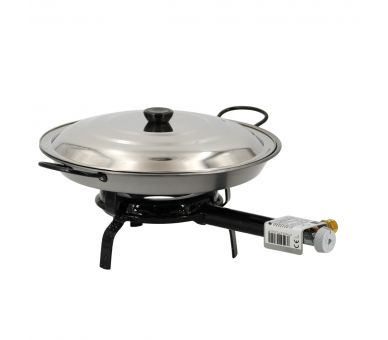 Kit à paella acier - 6 personnes