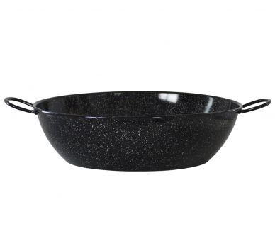 Poêle creuse Vaello Campos émaillée - Diamètre 45cm / 20 parts