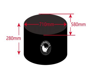 Housse courte Imperméable pour pare flammes 45cm