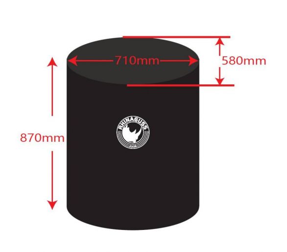 Housse longue Imperméable pour kit pare flammes 45cm