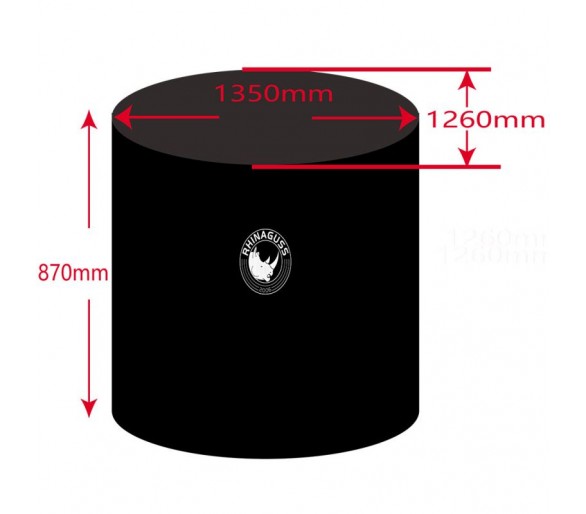 Housse longue Imperméable pour kit pare flammes 100cm