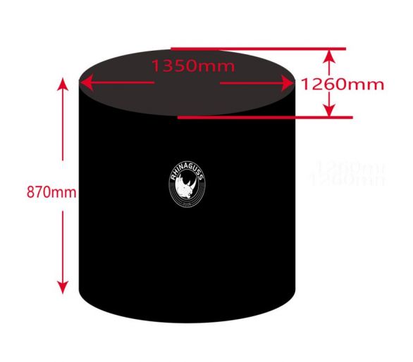 Housse longue Imperméable pour kit pare flammes 100cm