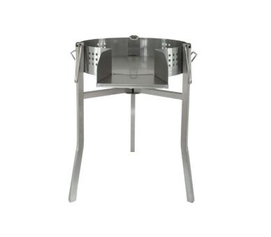 Pare flammes 70cm INOX pour brûleurs de 400mm à 650mm