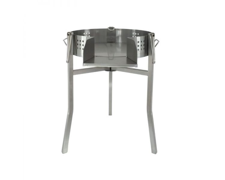 Pare flammes 80cm INOX pour brûleurs de 500mm à 700mm