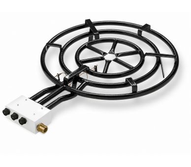 QI900 - Brûleur Vaello Campos - Diamètre 900mm - 3 anneaux - Thermocouple