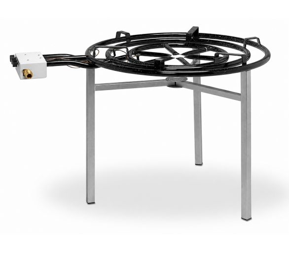 QI800 - Brûleur Vaello Campos - Diamètre 800mm - 3 anneaux - Thermocouple