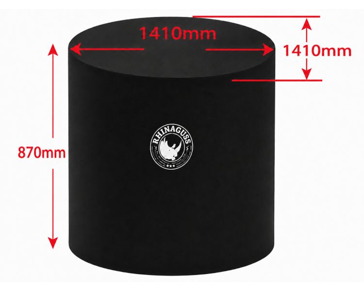 Housse longue Imperméable pour kit avec plat 115cm