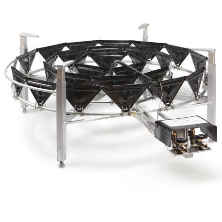 Bruleur à gaz industriel 900mm Propane avec thermocouple - 60Kw