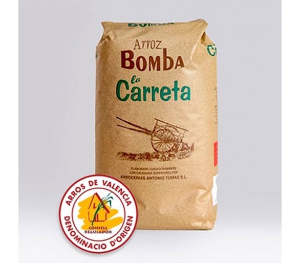 RIZ BOMBA spécial paella - LA Carettera 1kg