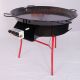 Kit à paella pour 40 personnes avec plat émaillé + pare-flamme