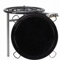Kit à paella professionnel émaillé - 50 personnes - thermocouple
