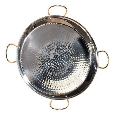 Poêle à Paella inox 90cm - 50 parts