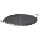 Plancha en fonte 32cm - Double face
