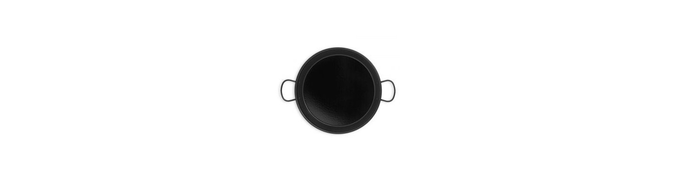 Poêle à paella émaillée